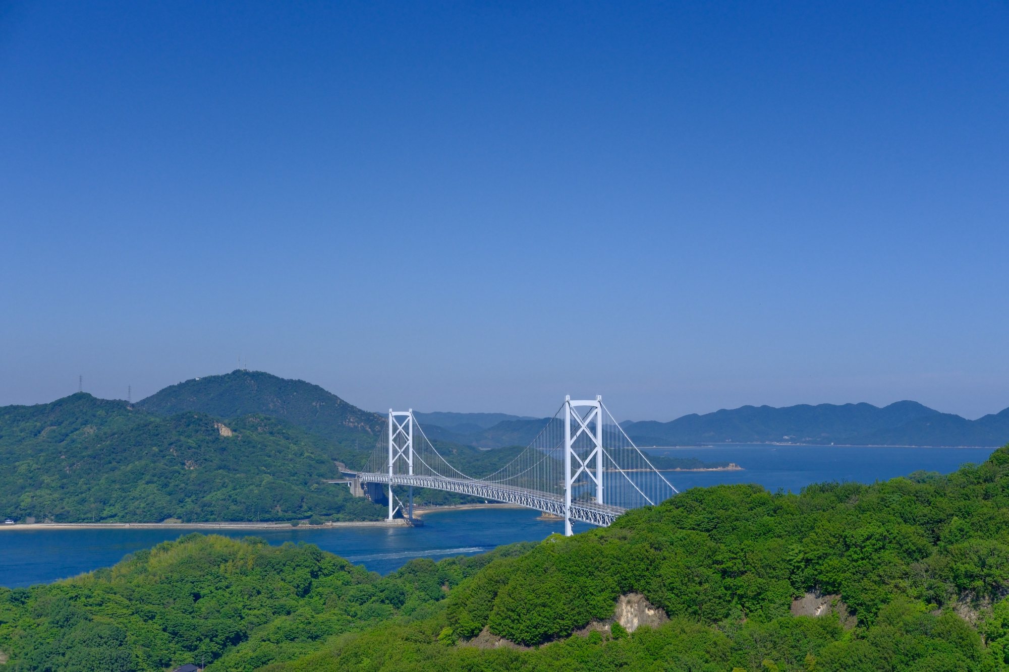 瀬戸内海と因島